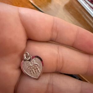 Silver Heart Pendant with Engraving